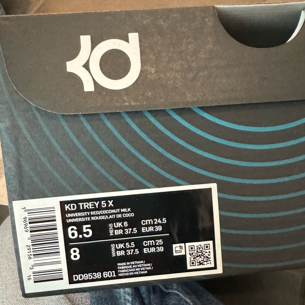NIKE KD Trey 5 X Basketball Shoe 🏀 EUC! - Picture 13 of 14